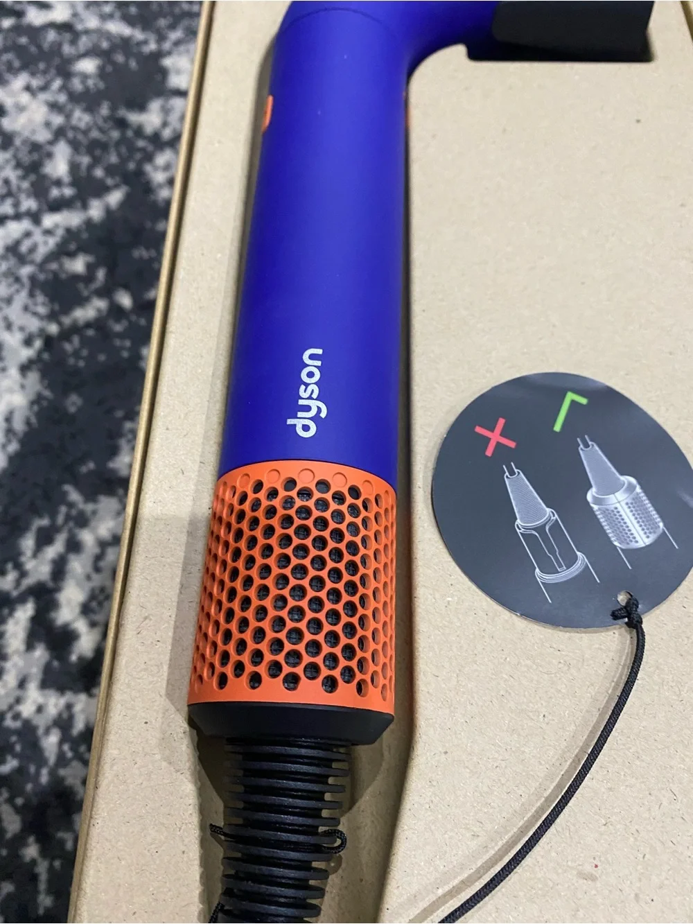 Dyson Supersonic R Handheld Hair Dryer — Blue and Orange BRAND NEW IN BOX